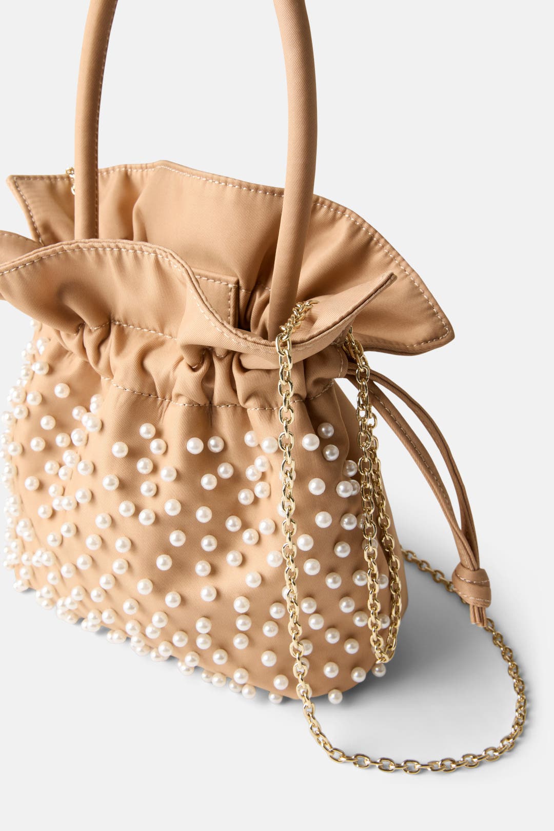 Pearl Sia Drawstring bag by Lele Sadoughi | Rent the Runway