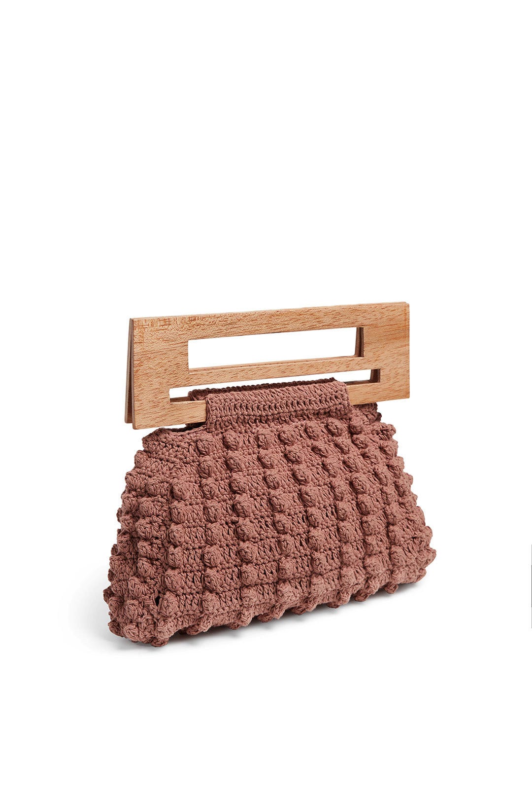 Mauve Tulum Tote by Cleobella Handbags 1