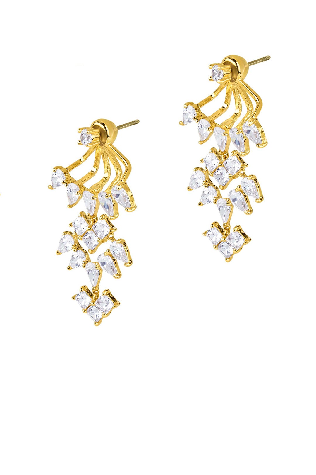 Clarence Ear Jackets by Noir Jewelry 1