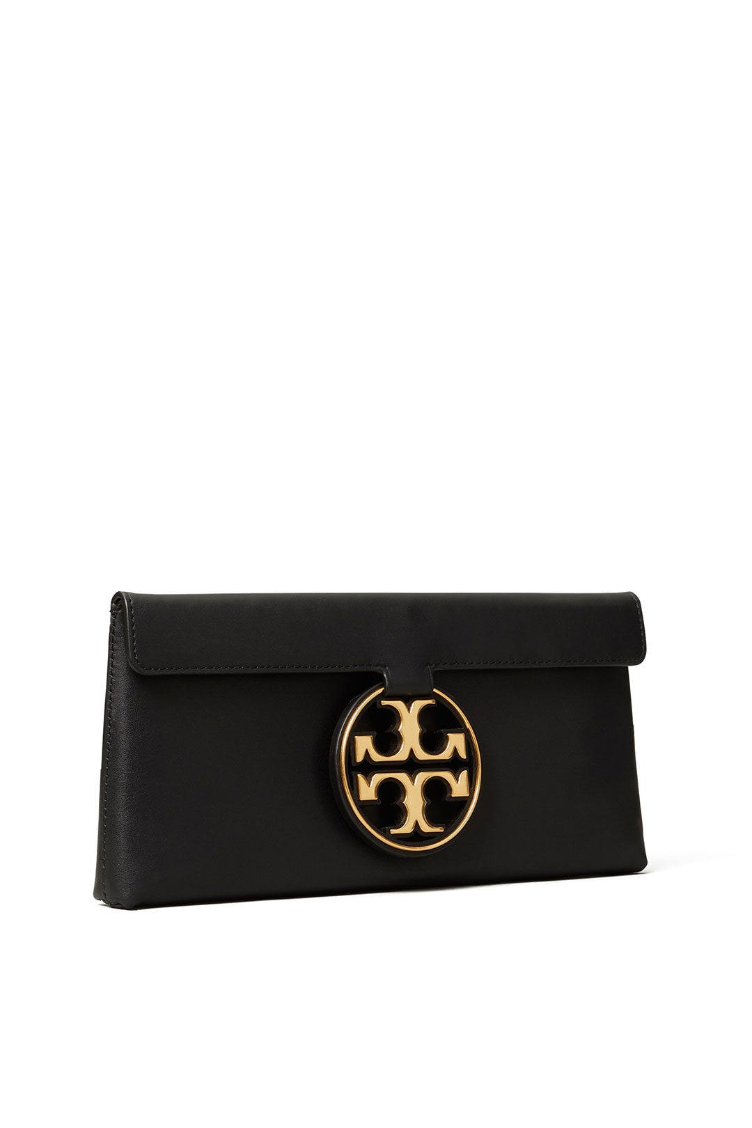Black Miller Metal Clutch by Tory Burch Accessories 1