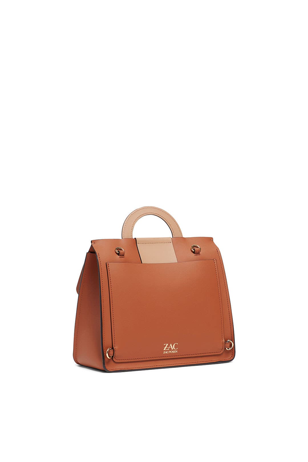 Latte Biba Buckle Backpack by ZAC Zac Posen Handbags | Rent the Runway