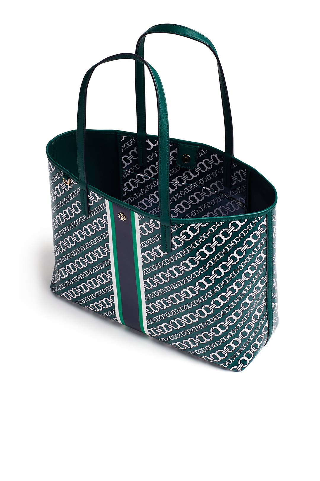 Green Gemini Link Tote by Tory Burch Accessories | Rent the