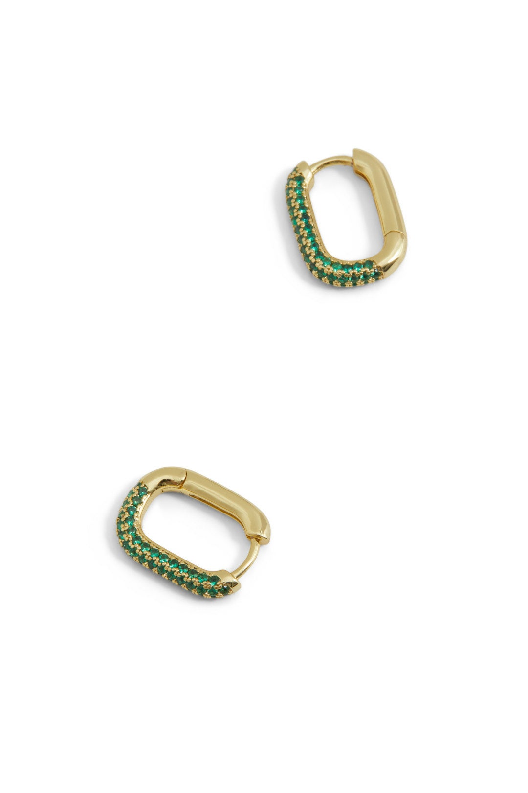 Pave Chain Link Earrings by Luv Aj 1