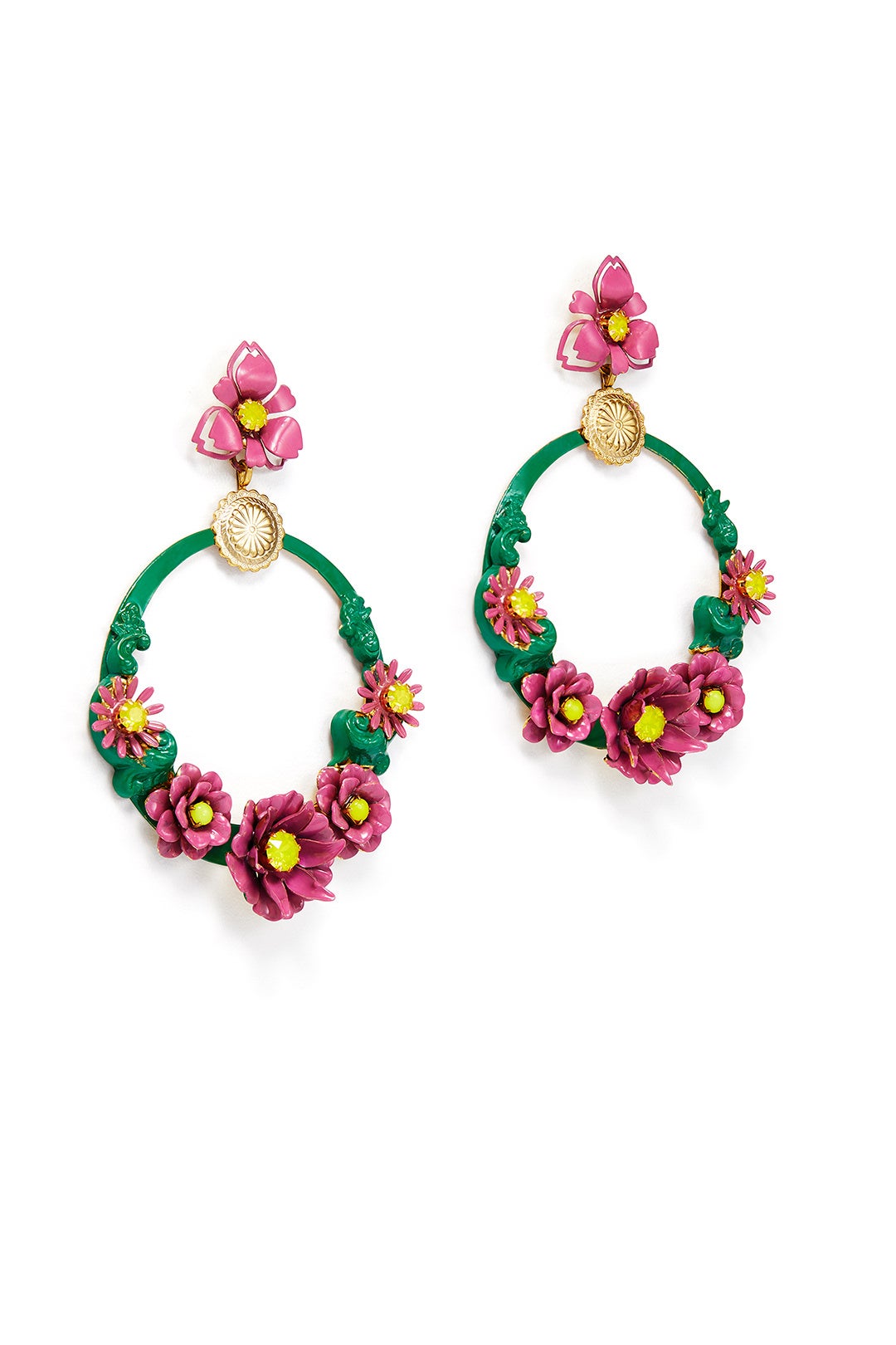 Pink Pearson Earrings by Elizabeth Cole 1