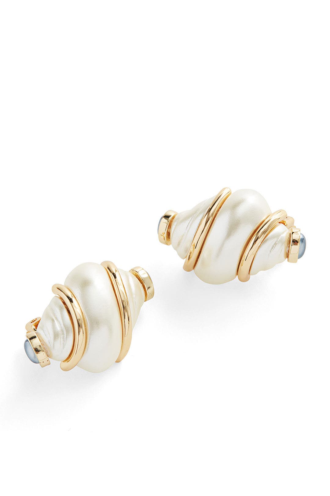 Pearl Shell Earrings by Kenneth Jay Lane 1