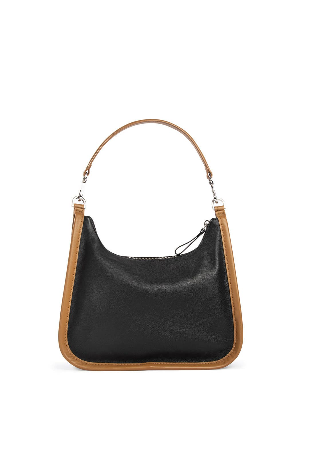 Pierre Hardy ALPHA DAY MISS バッグ フラップポケット レザー ALPHA DAY MISS bag for women in black grained leather
