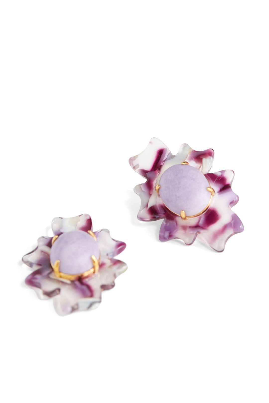 Sante Fe Stone Button Earrings by Lele Sadoughi 1