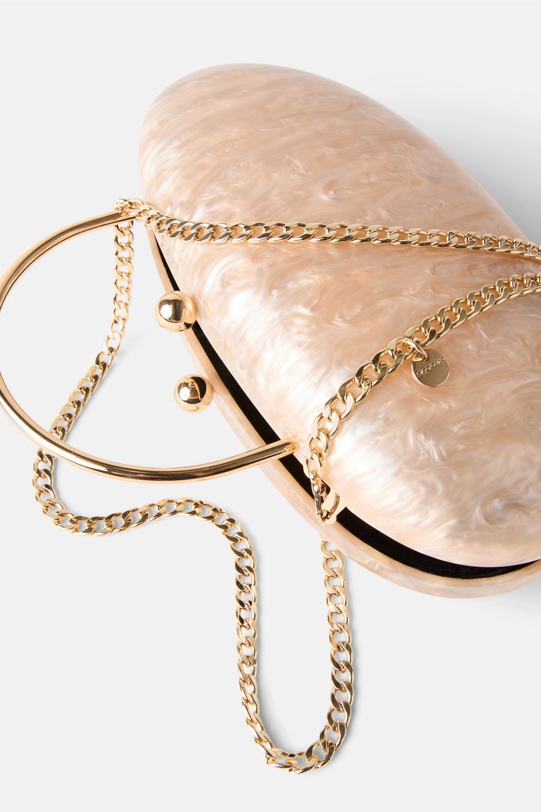 Imelda Acrylic Top Handle Bag by Olga Berg 2