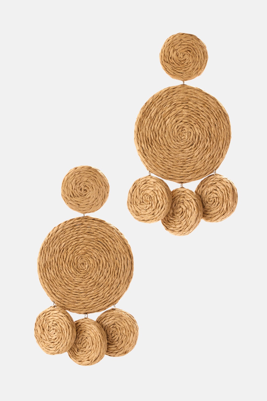 Raffia Deco Earrings by SIMONMILLER Accessories 2
