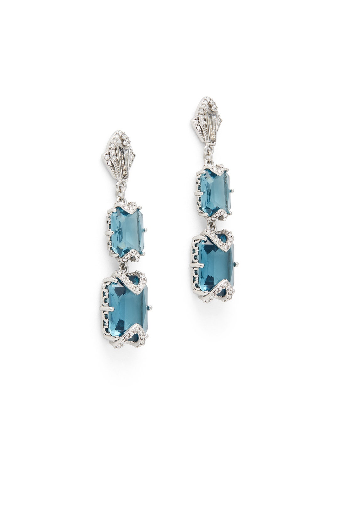 Something Blue Drop Earrings by Jenny Packham 1