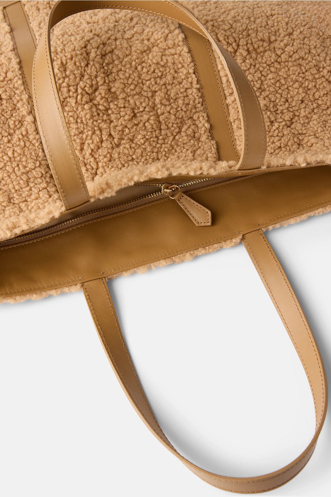 Cabas Large Faux Shearling Tote by Vanessa Bruno Accessories 1