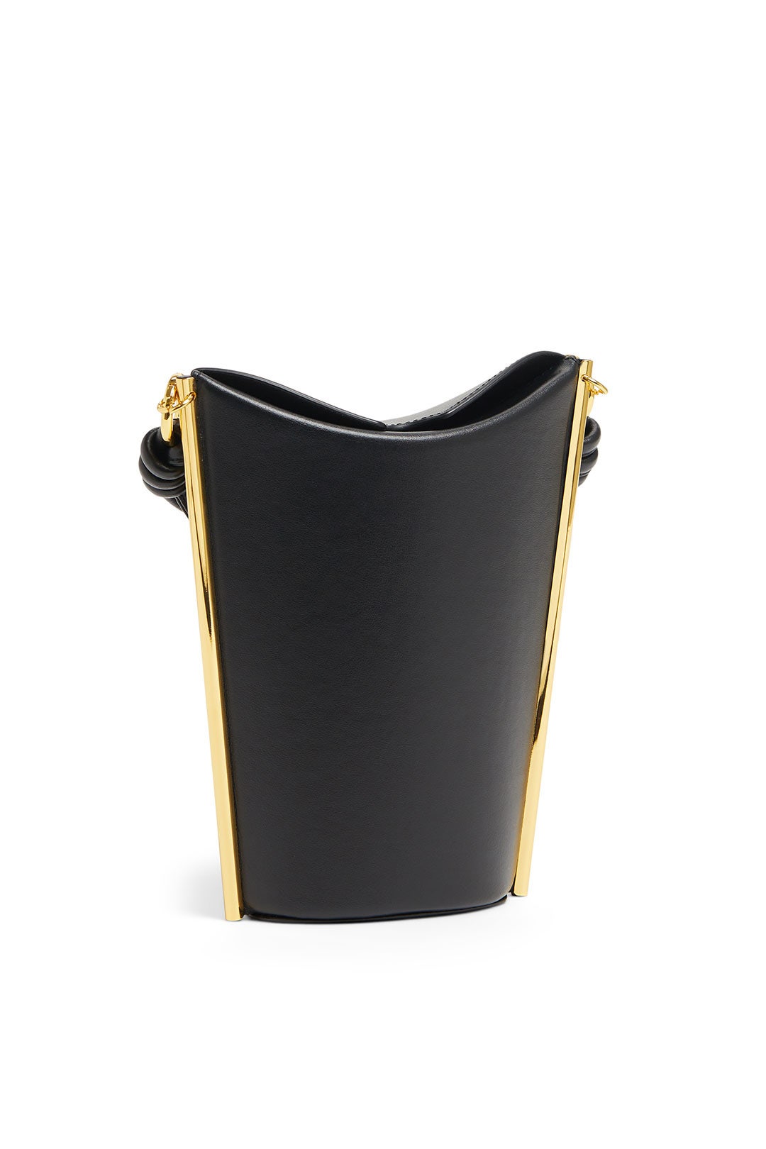 Black Pitta Leather Bag by Yuzefi 1
