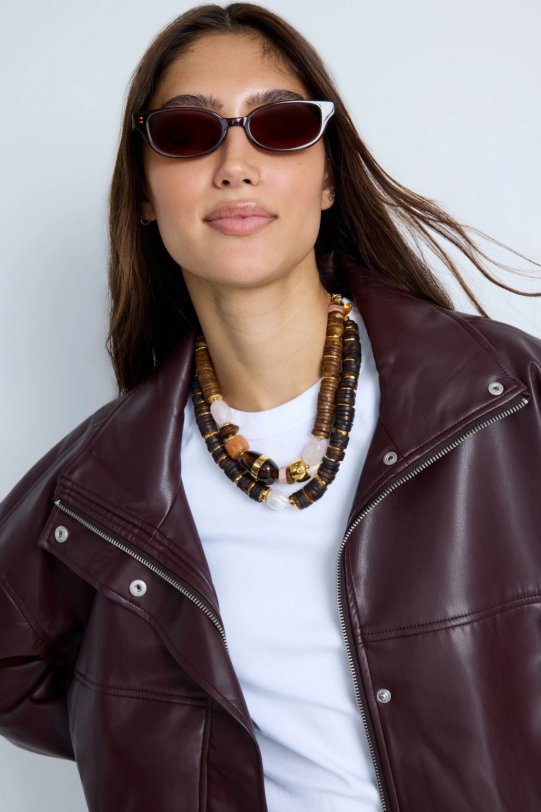 Romi Transparent Rust Sunglasses by DMY Studios 1