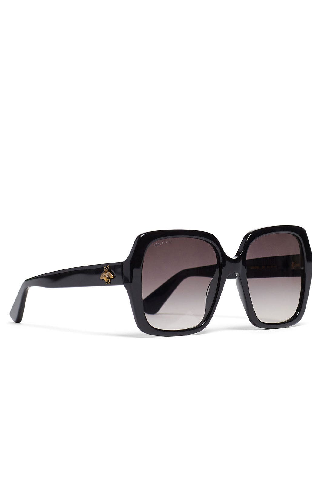 Oversized Black Grey Sunglasses by Gucci 1
