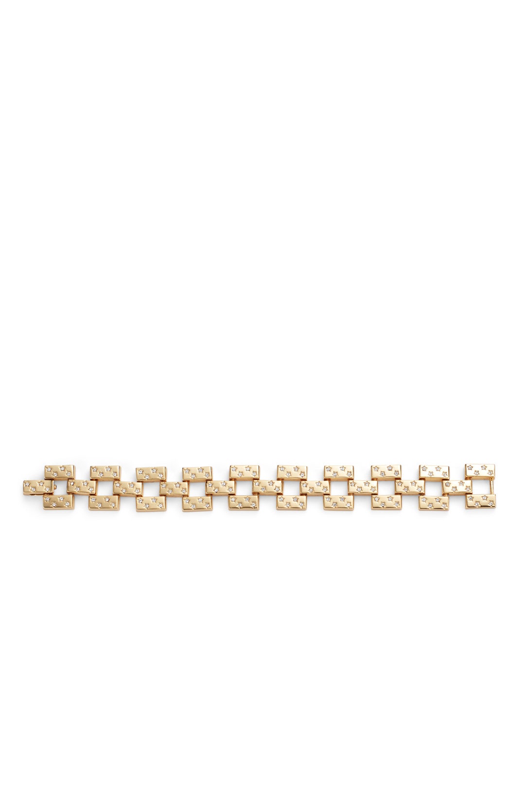 Gold Amp Line Bracelet by Lulu Frost 1