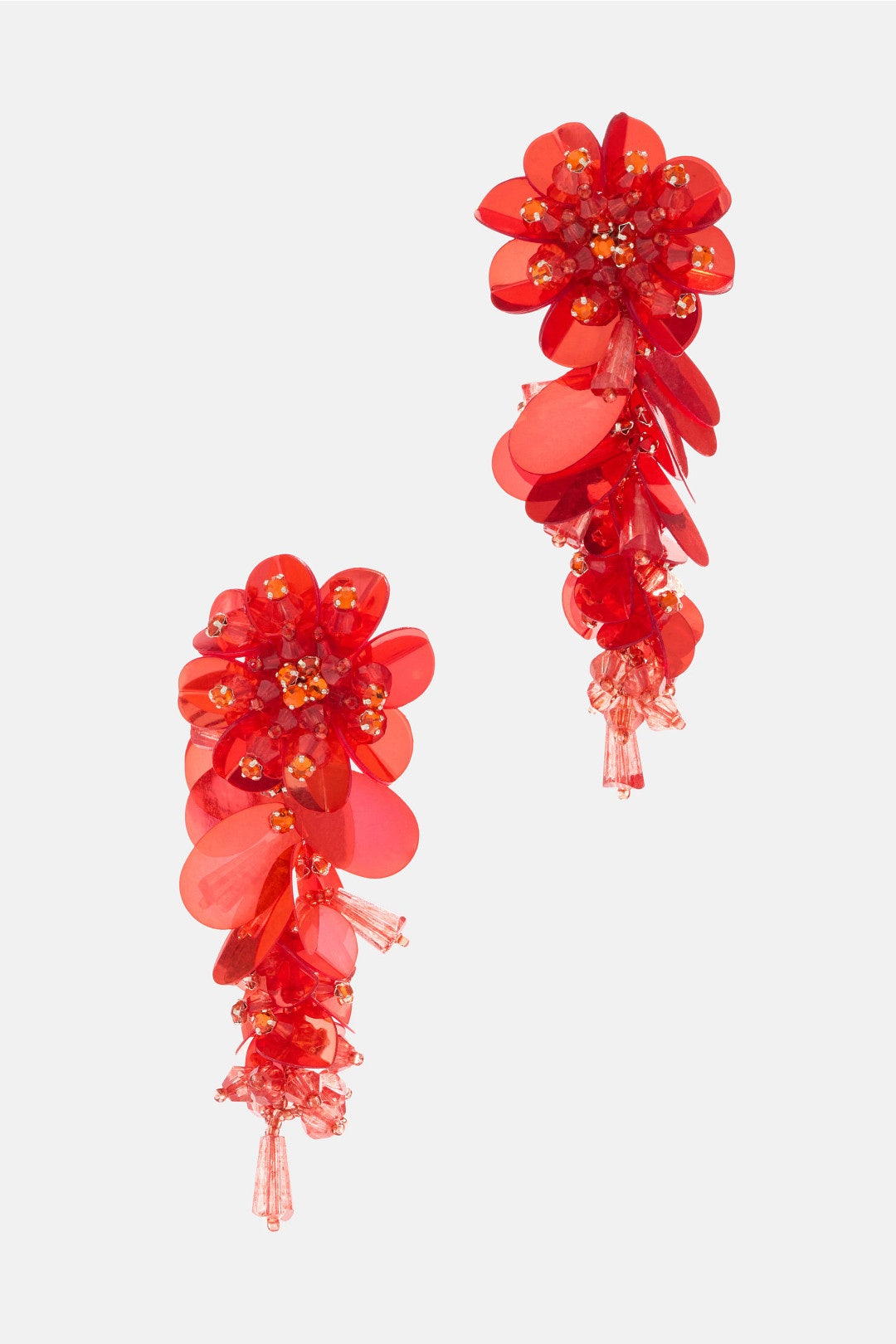 Bouquet Tassel Drop Earrings by Oscar de la Renta 1