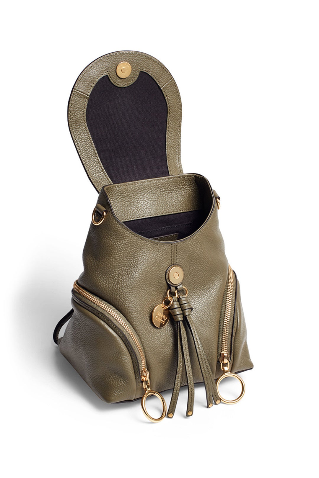 Green Olga Backpack by See by Chloé Accessories 1