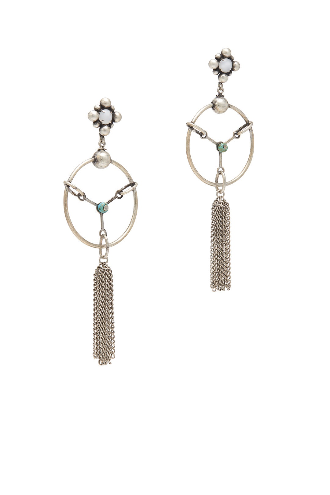 Silver Daschuri Earrings by Dannijo 1