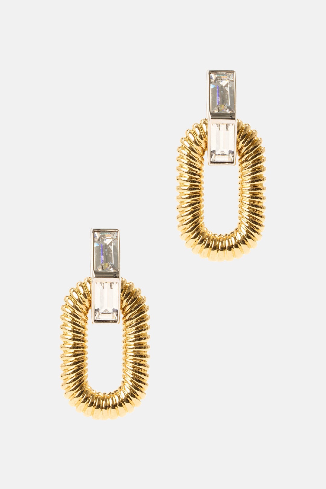 Mixed Metal Hoops by Rabanne Accessories 1