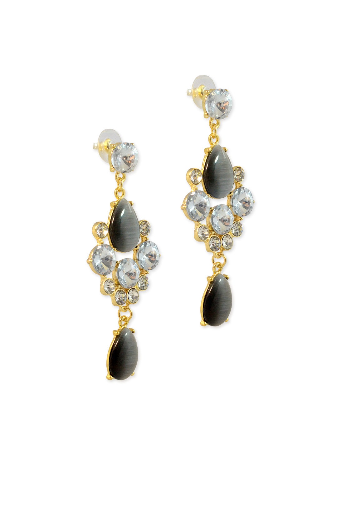 Smoke and Mirrors Earring by Slate & Willow Accessories 1