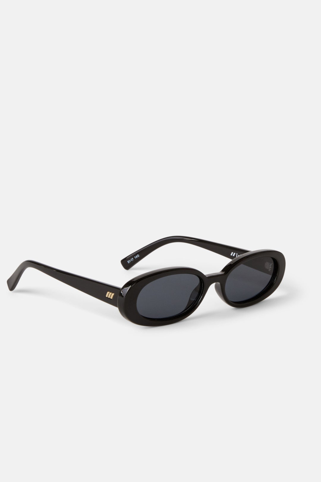 Outta Love Black Sunglasses by Le Specs 2