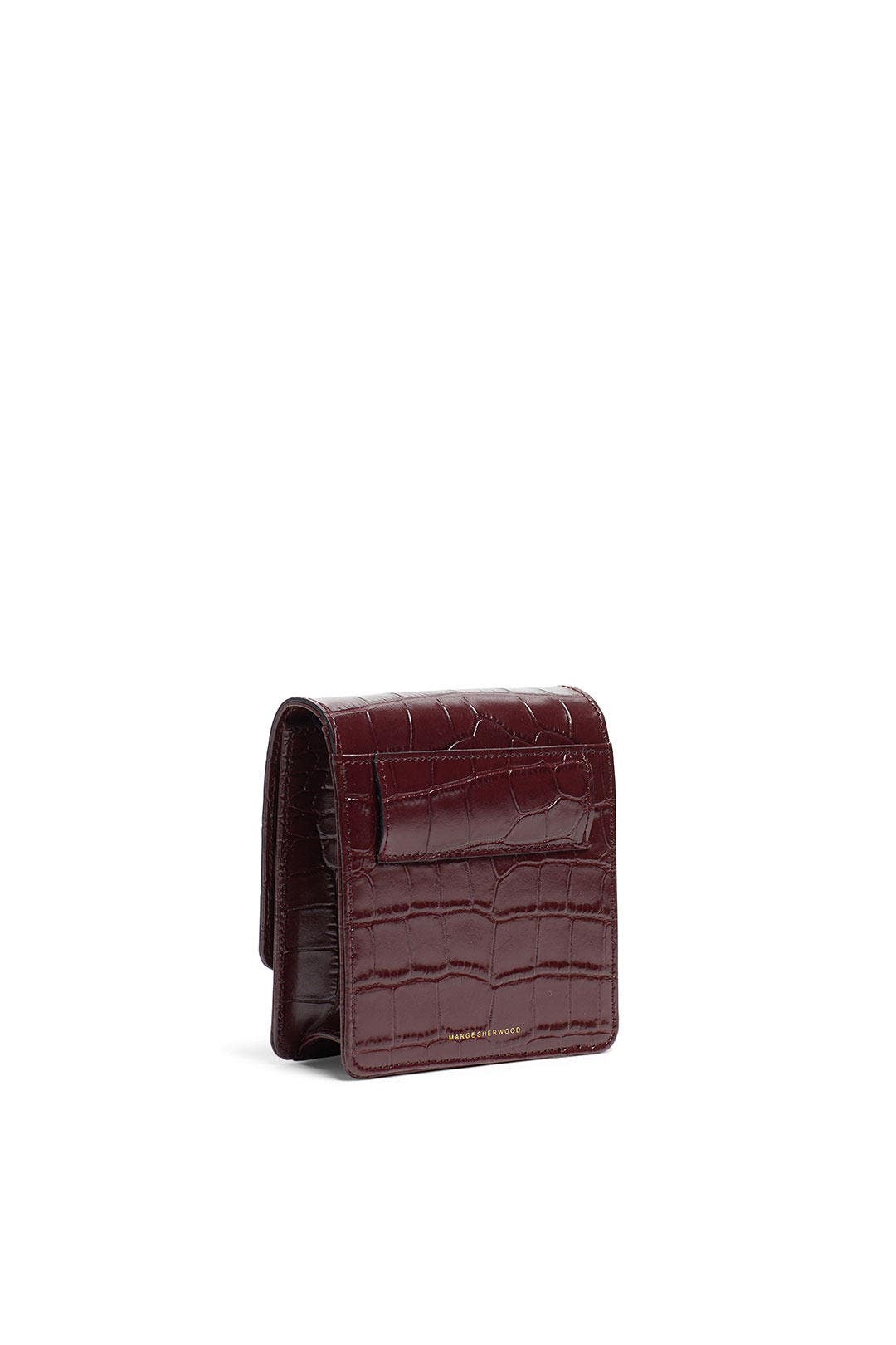 Wine Croc Pump Slim Belt Bag by Marge Sherwood 1
