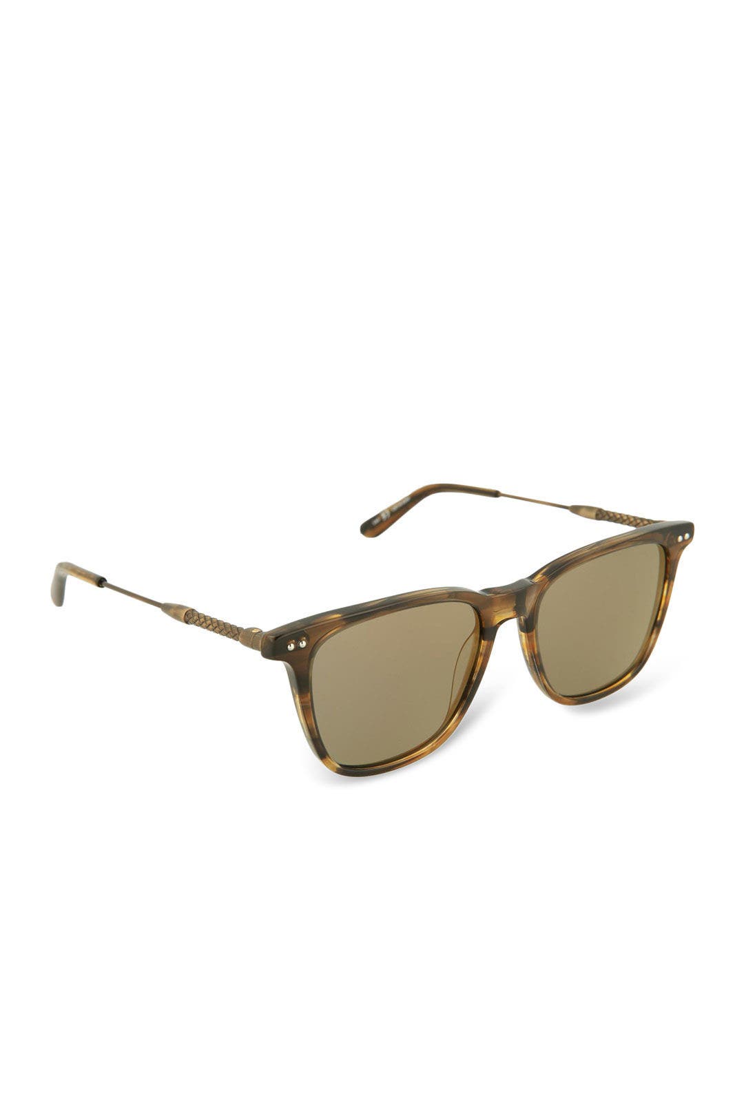 Bronze Copper Core Sunglasses by Bottega Veneta 1