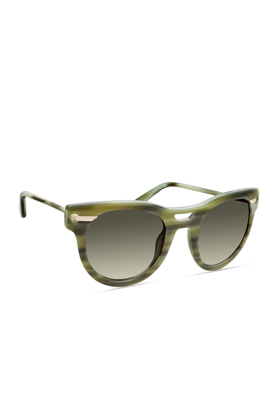 Green Horn Kim Sunglasses by DEREK LAM Sunglasses 1