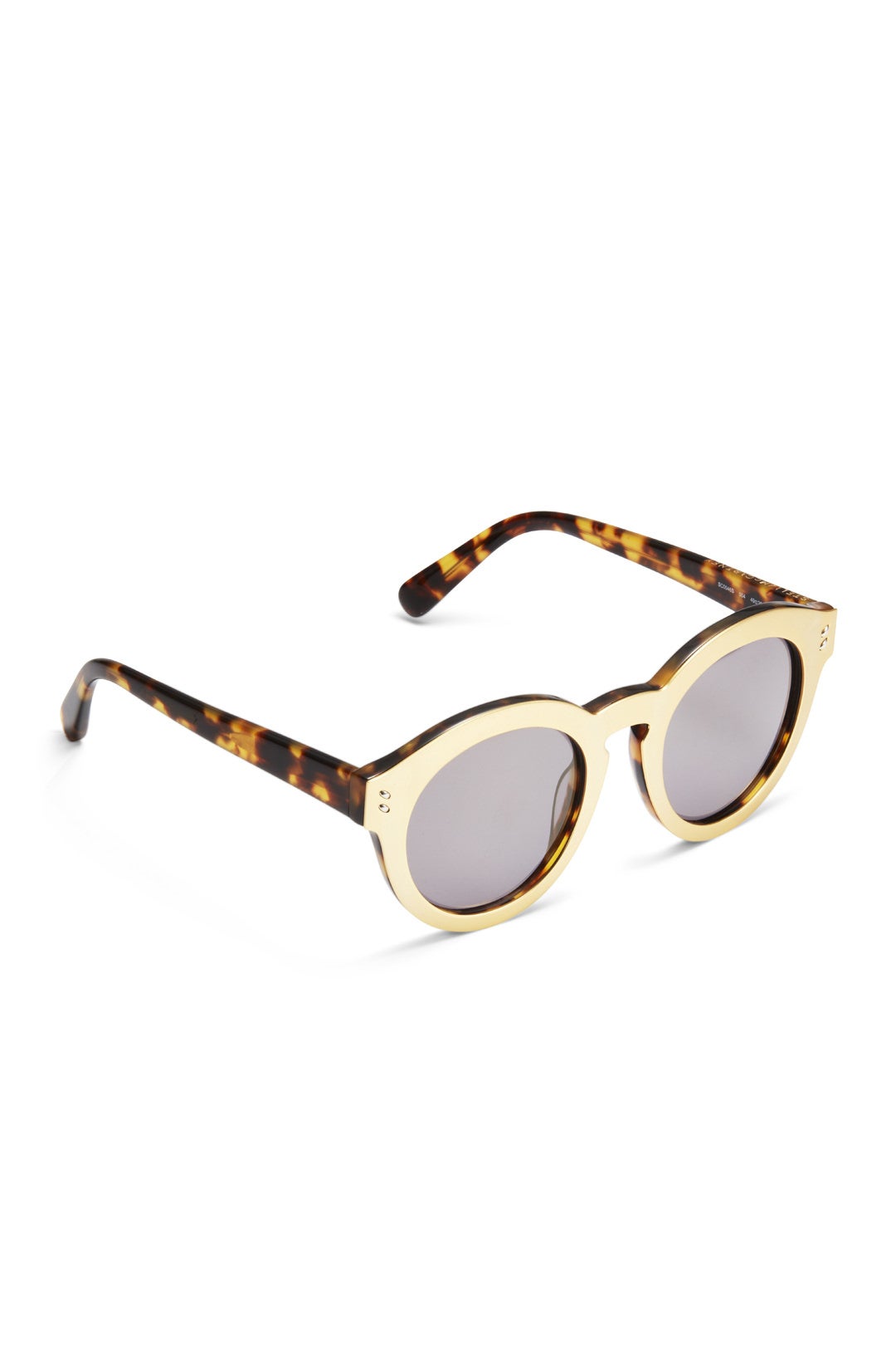 Tortoiseshell Effect Round Sunglasses by Stella McCartney 1