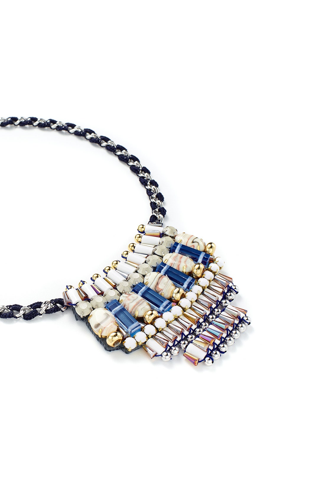 White Benny Necklace by Nocturne 1