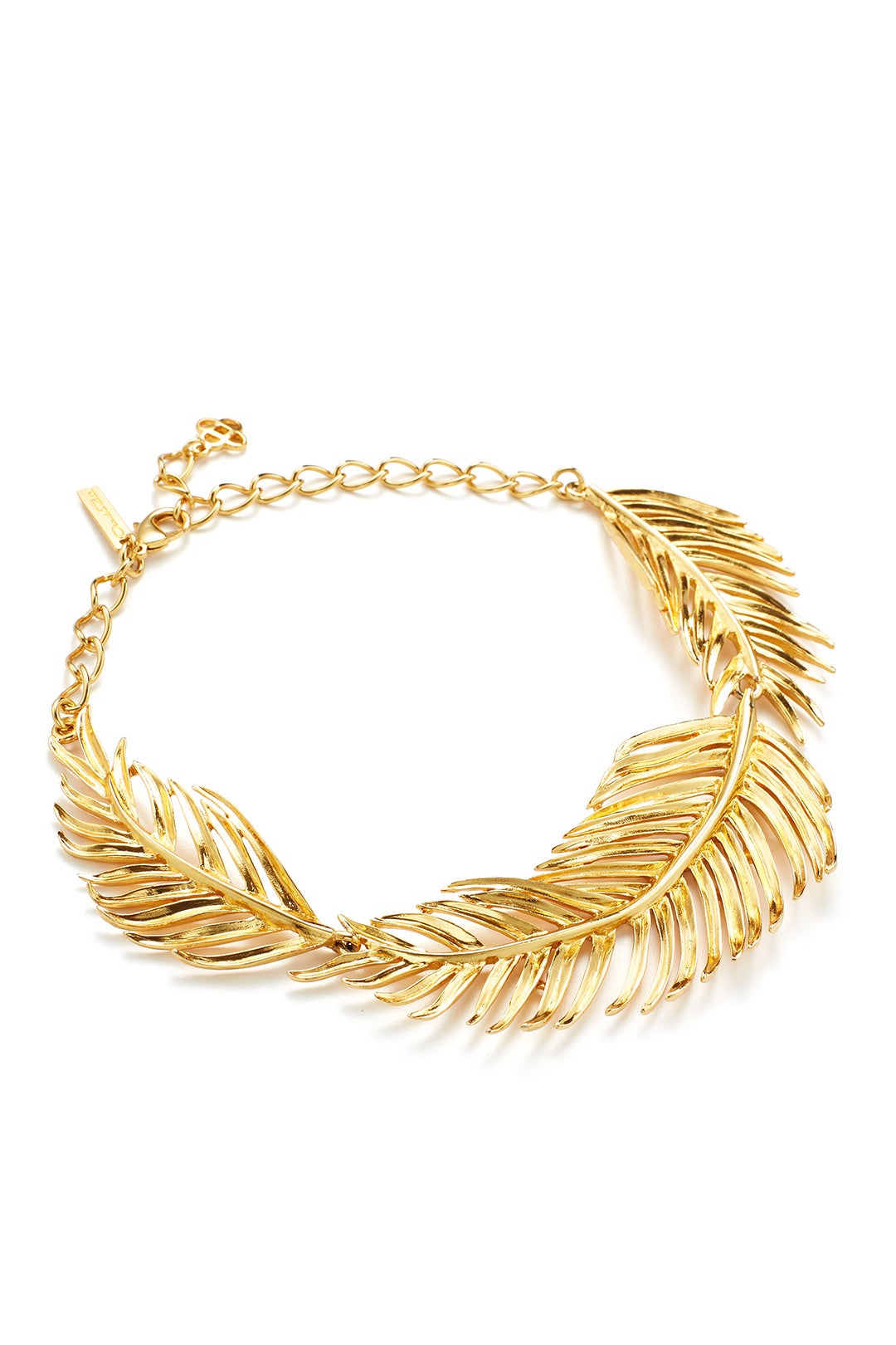 Palm Leaf Necklace by Oscar de la Renta 1