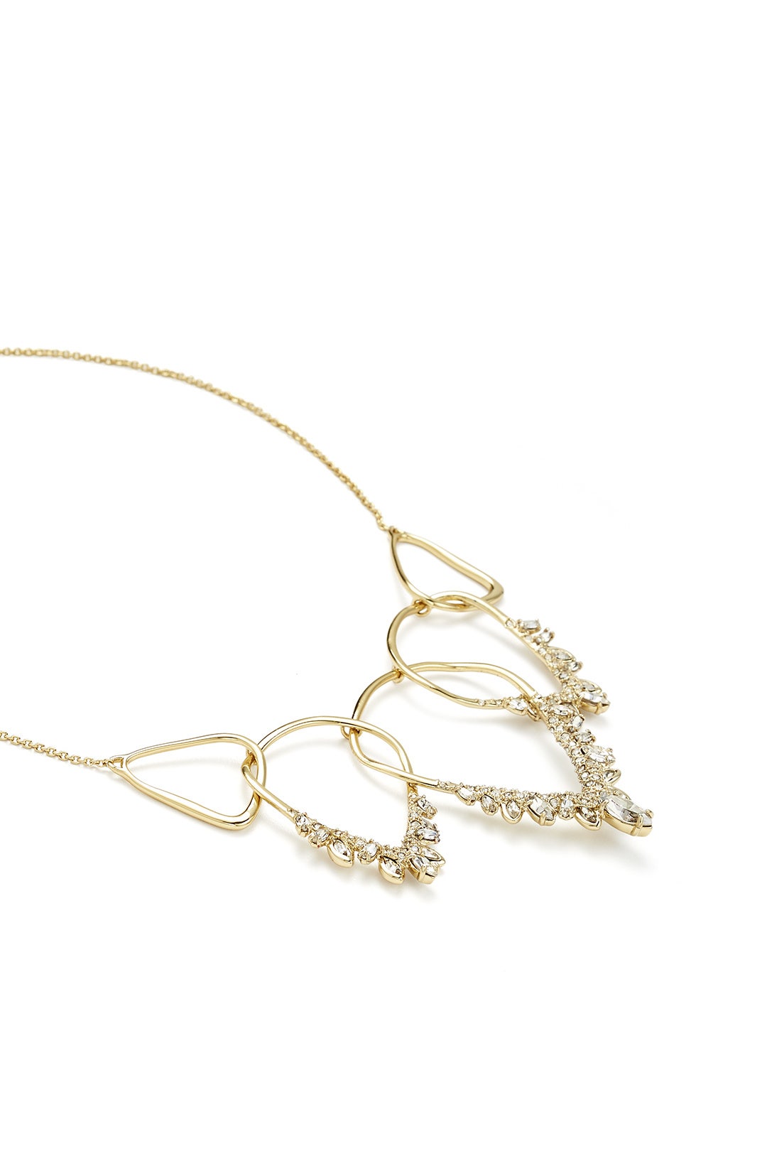 Jagged Marquis Cluster Necklace by Alexis Bittar 1