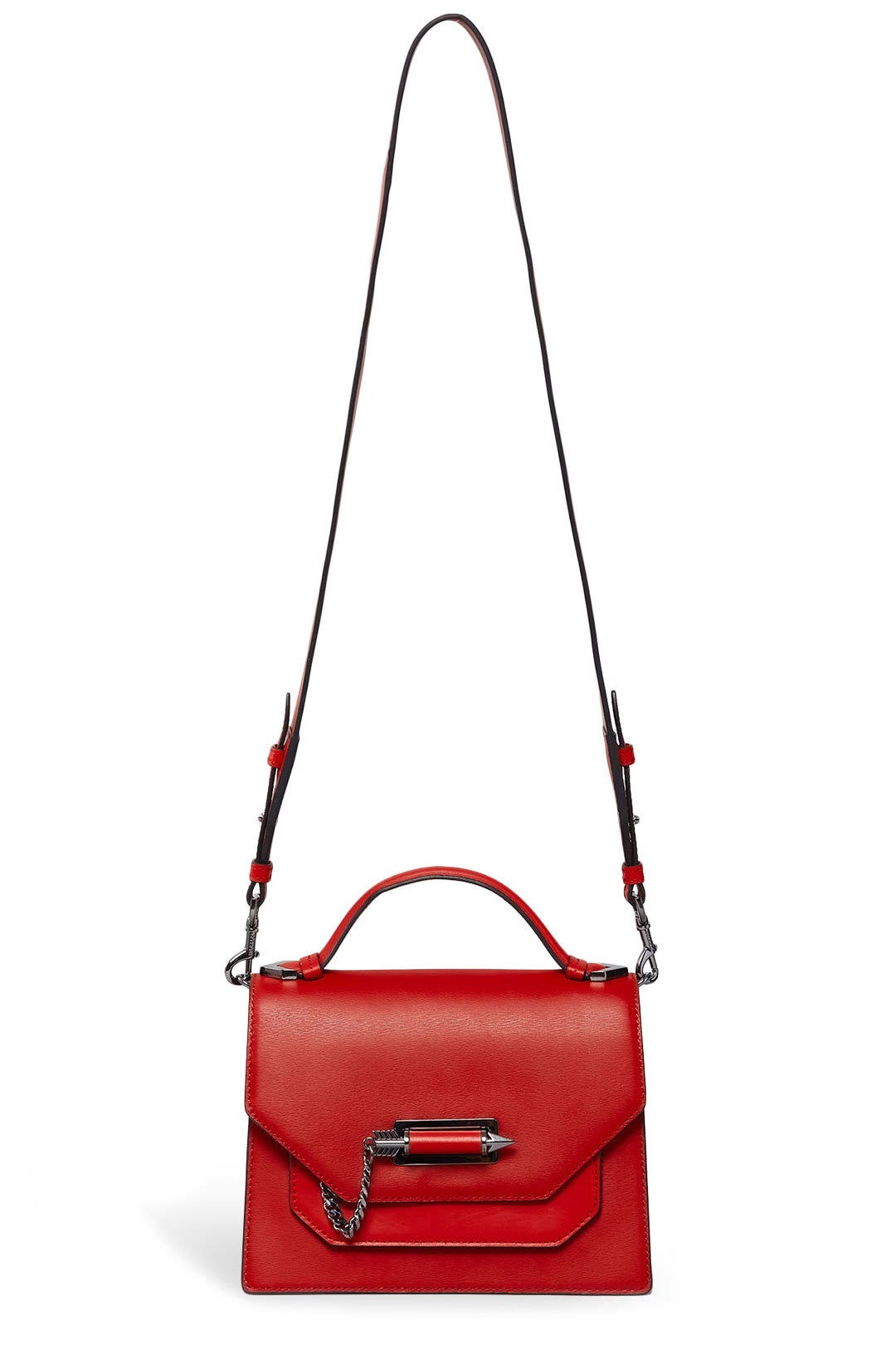 Red Keeley Satchel by Mackage Handbags 1