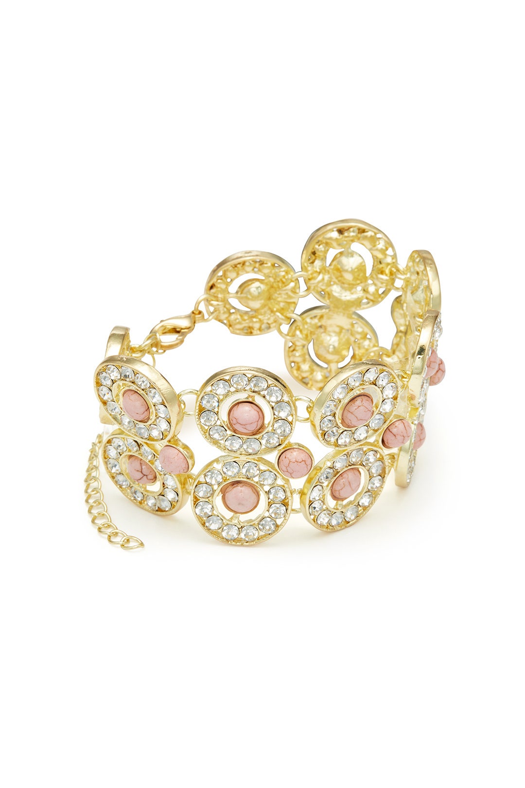 Blush Stone Soft Bracelet by Slate & Willow Accessories 1