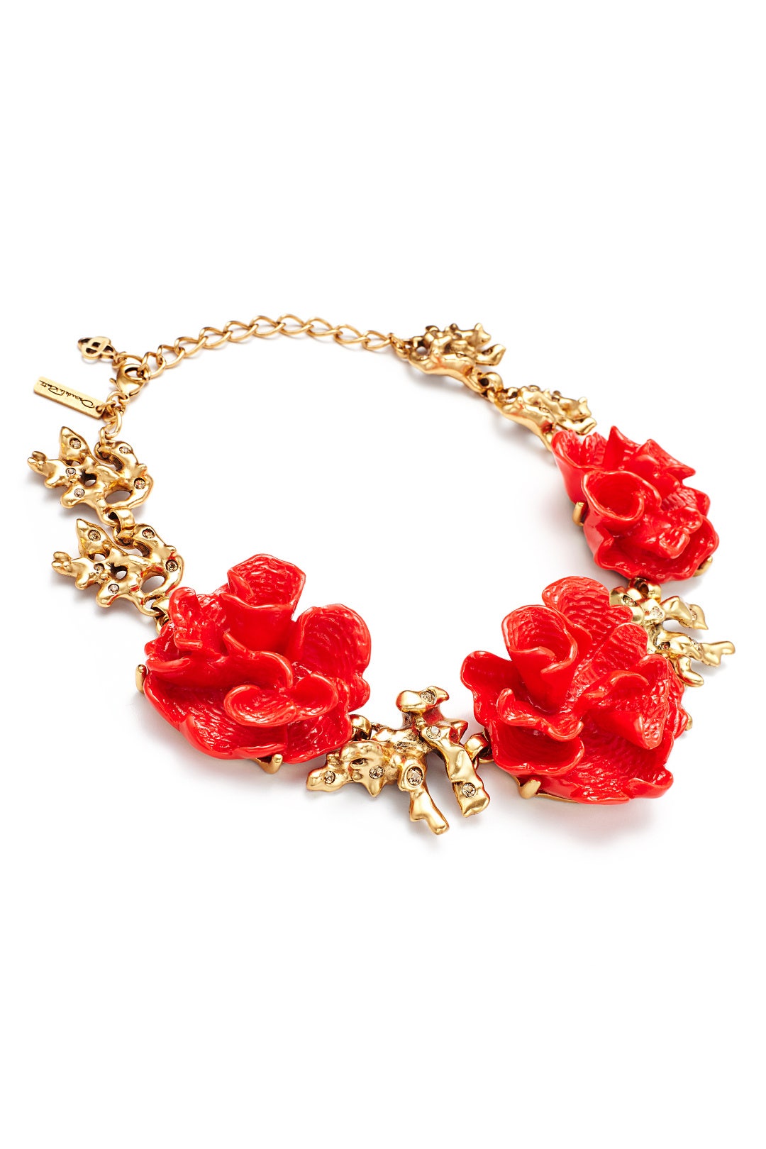 Coral Burst Necklace by Oscar de la Renta 1