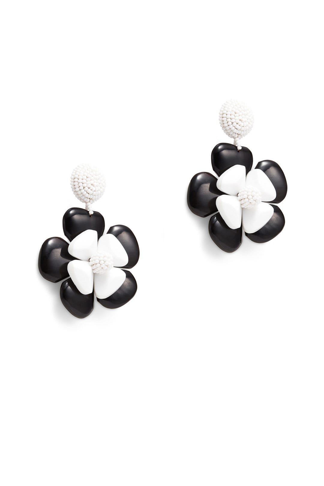Horn Flower Earrings by Sachin & Babi Accessories 1