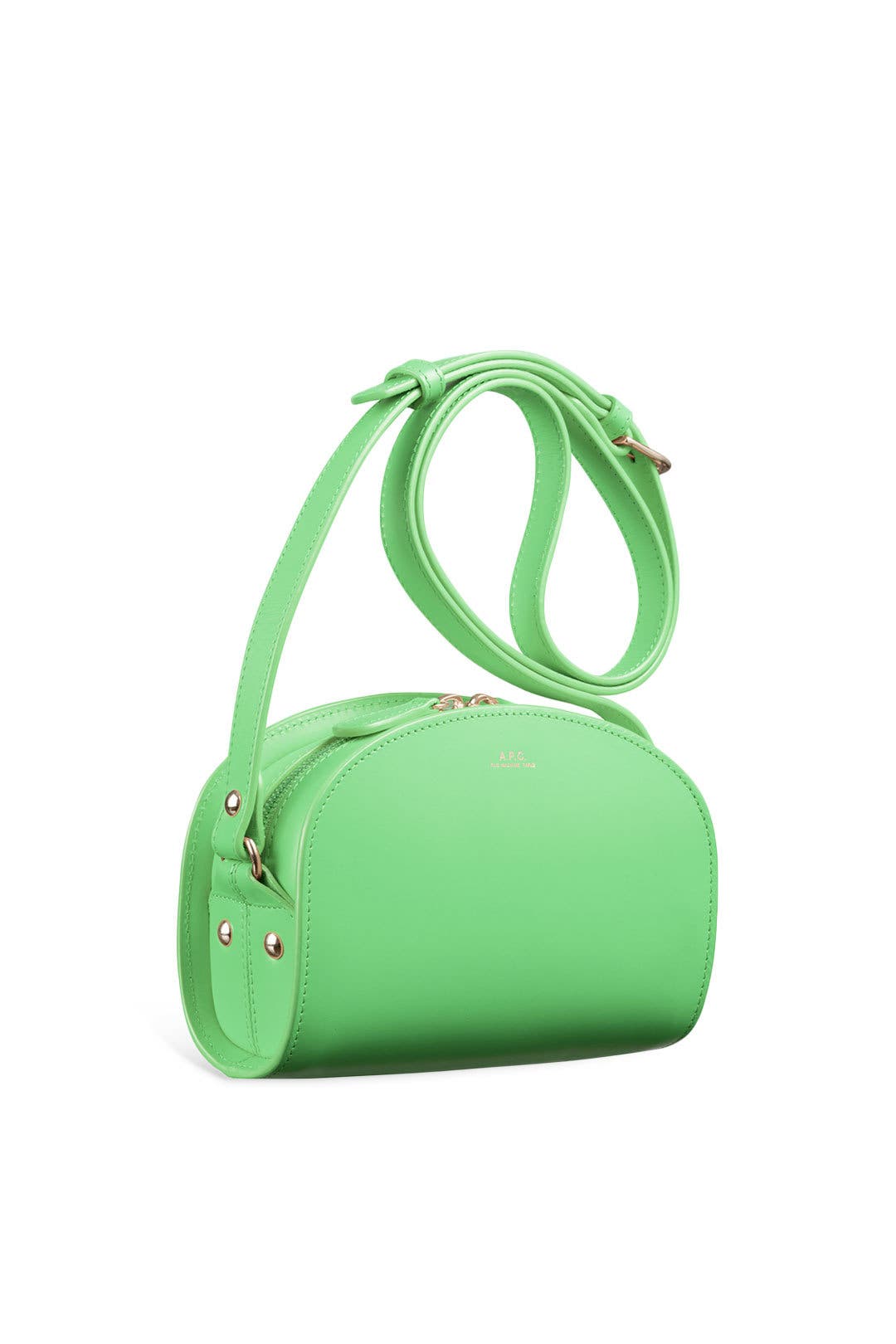 Green Demi Lune Mini Bag by A.P.C. Accessories | Rent the Runway