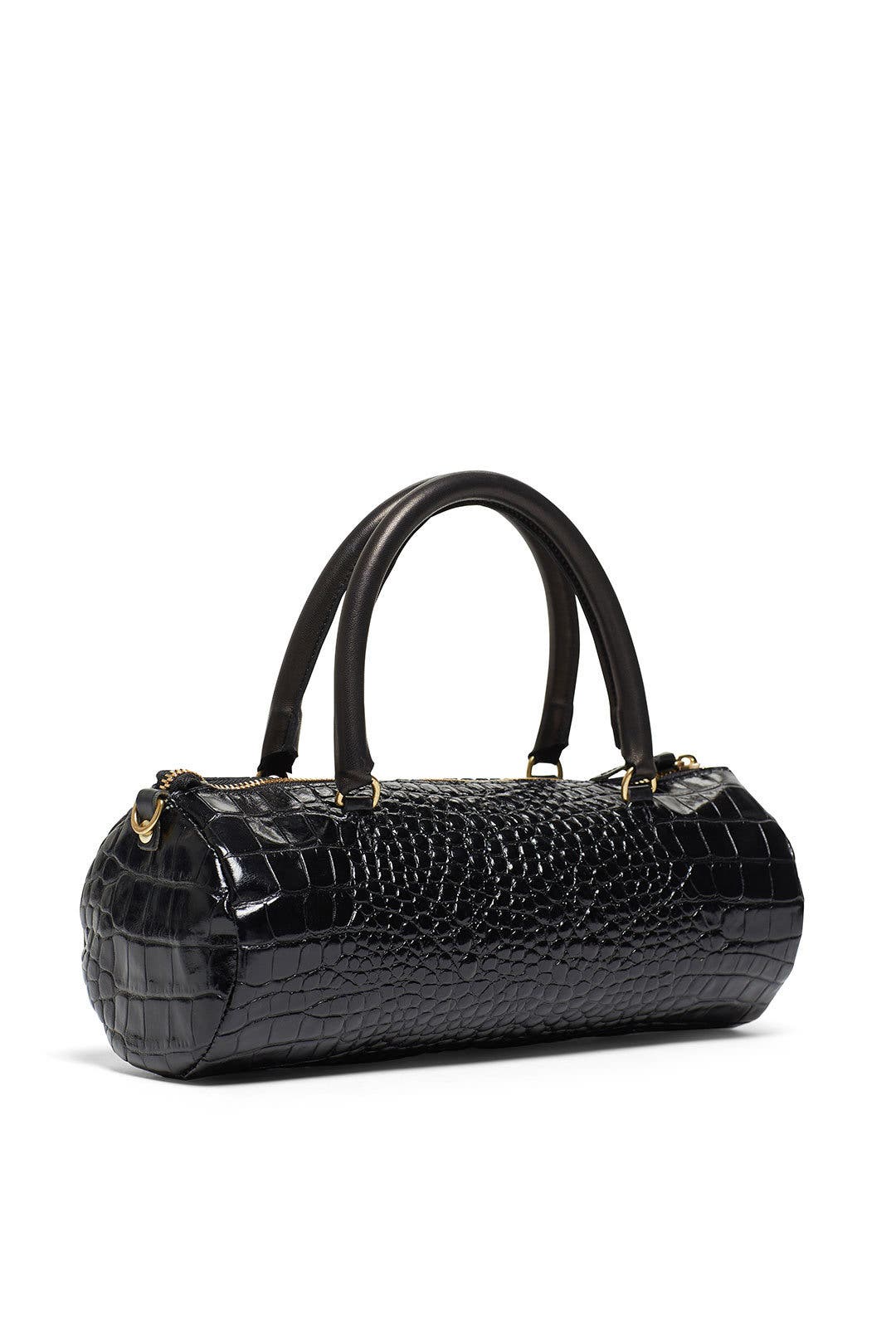 │ALAVAGUE│ Perrine Bag S Black 7110052 Black Croc Pepe Bag by Clare V. | Rent the Runway