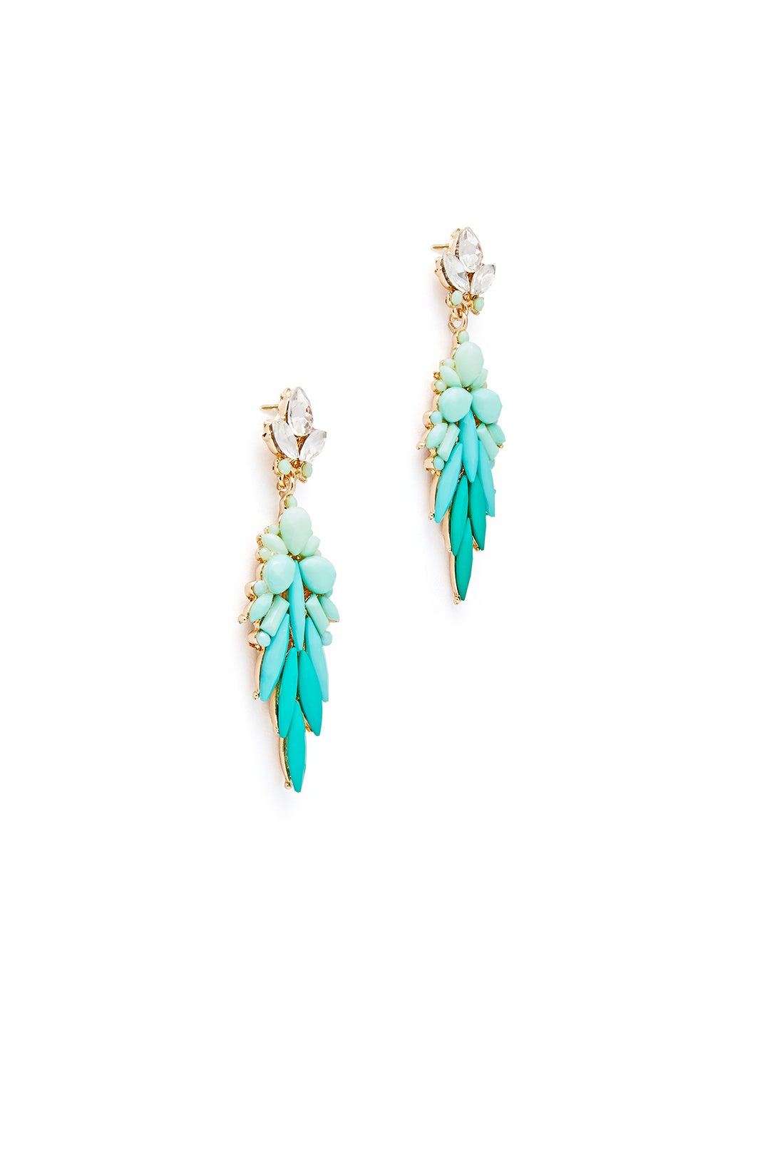 Green Eve Earrings by Slate & Willow Accessories 1