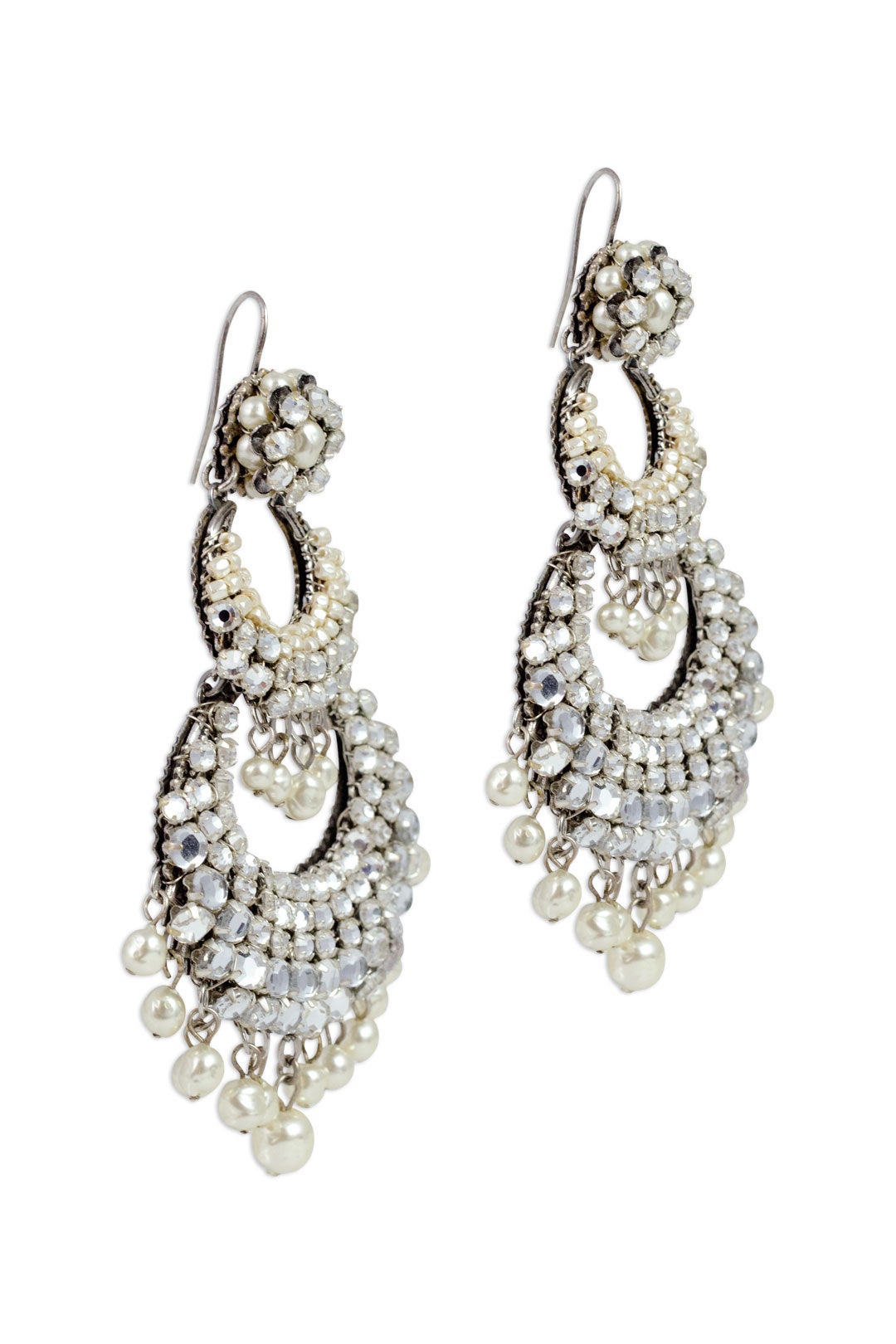 Down the Aisle Earrings by Miriam Haskell 1