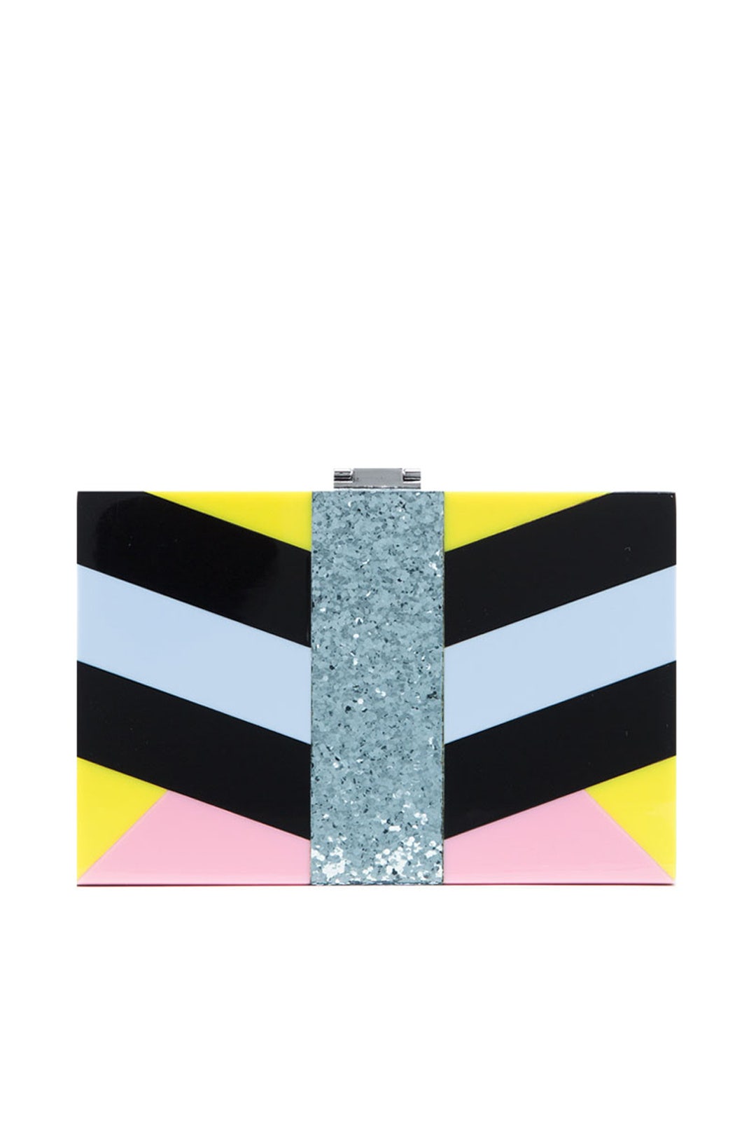 Geo Box Clutch by Milly Handbags 1
