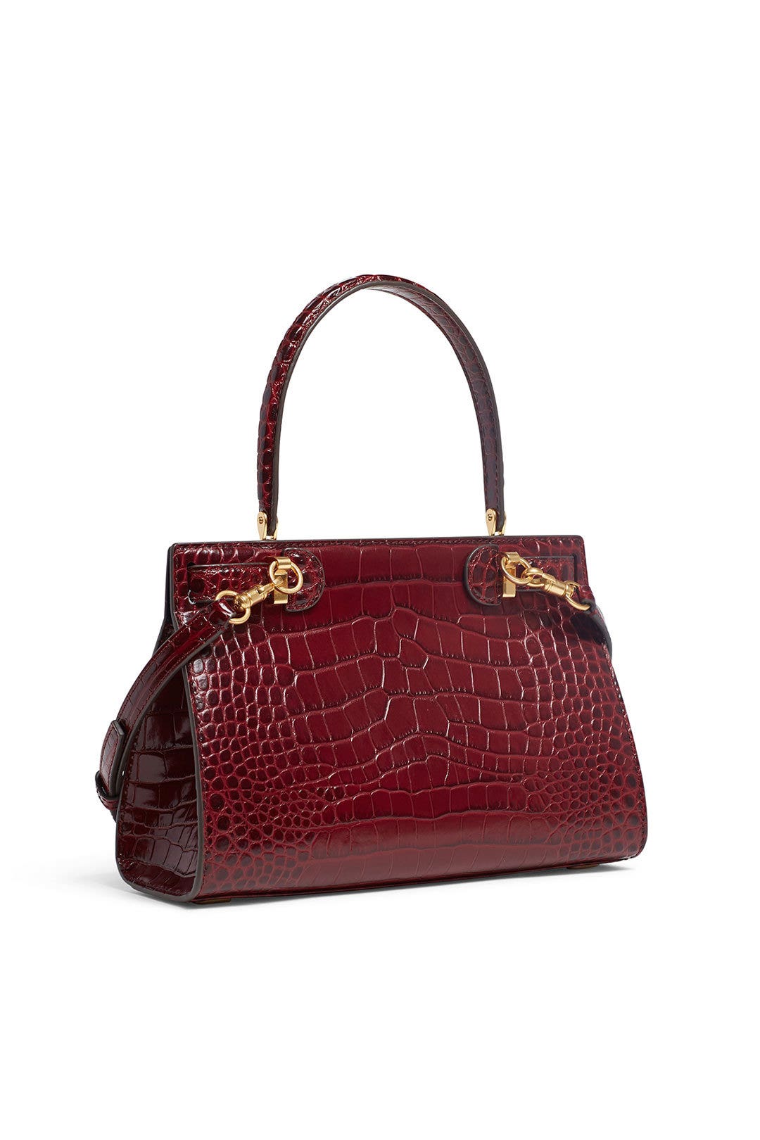 Claret Lee Radziwill Small Satchel by Tory Burch Accessories 1