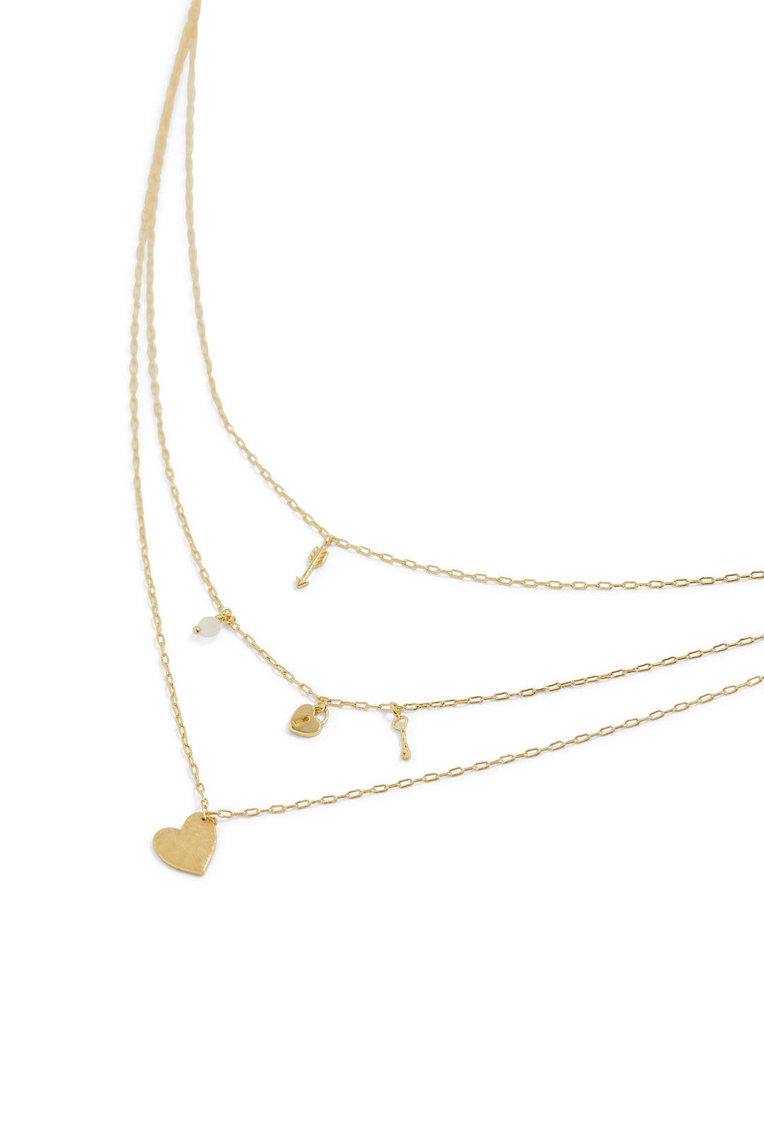 Rose Quartz Love Charm Necklace by Gorjana 1