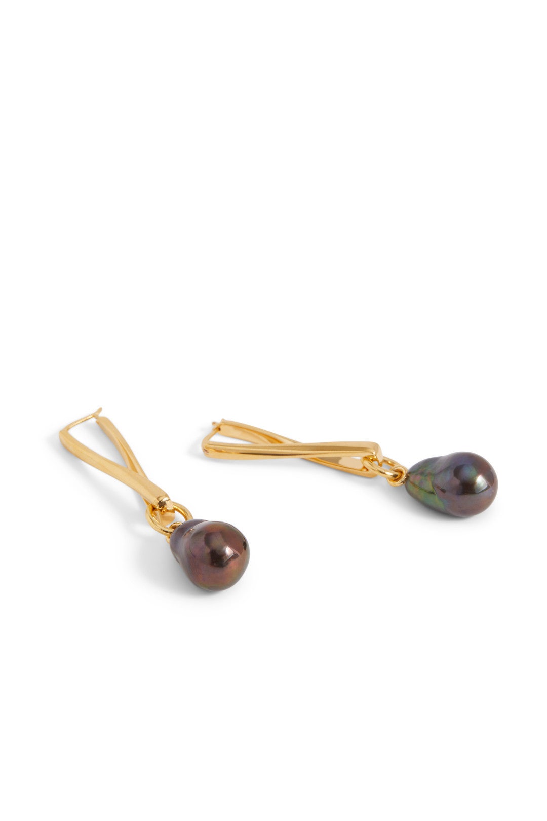 Pirouette Black Pearl Earrings by Missoma 1