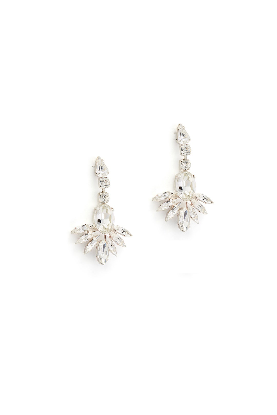 Crystal Fanfare Earrings by Tova 1