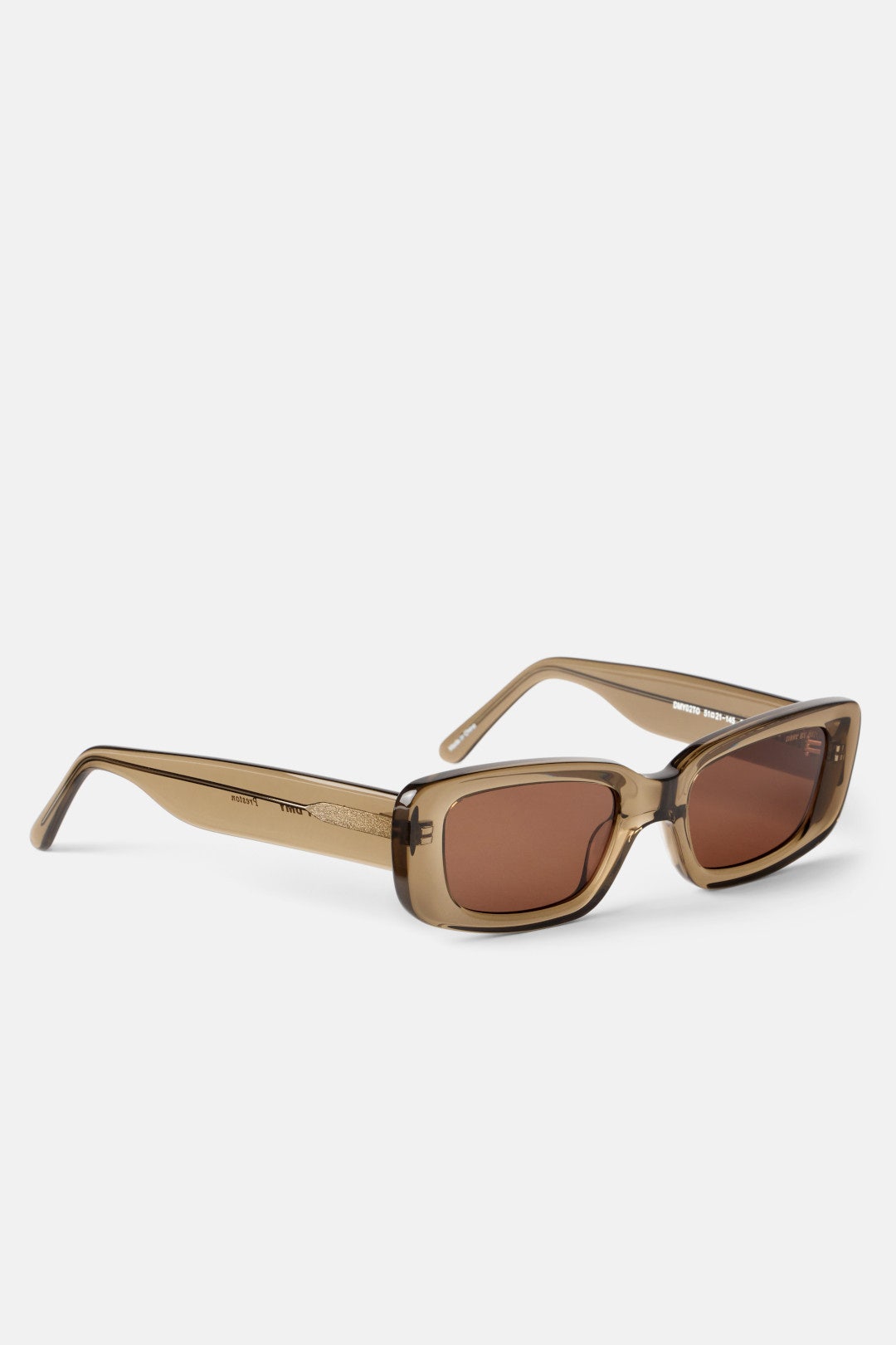 Preston Transparent Olive Sunglasses by DMY Studios 2