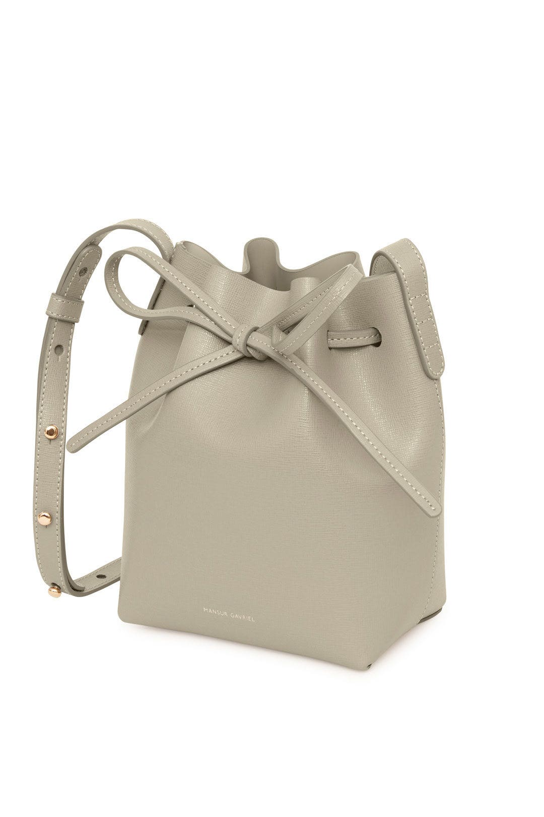 Elefante Saffiano Mini Mini Bucket Bag by Mansur Gavriel Accessories 1