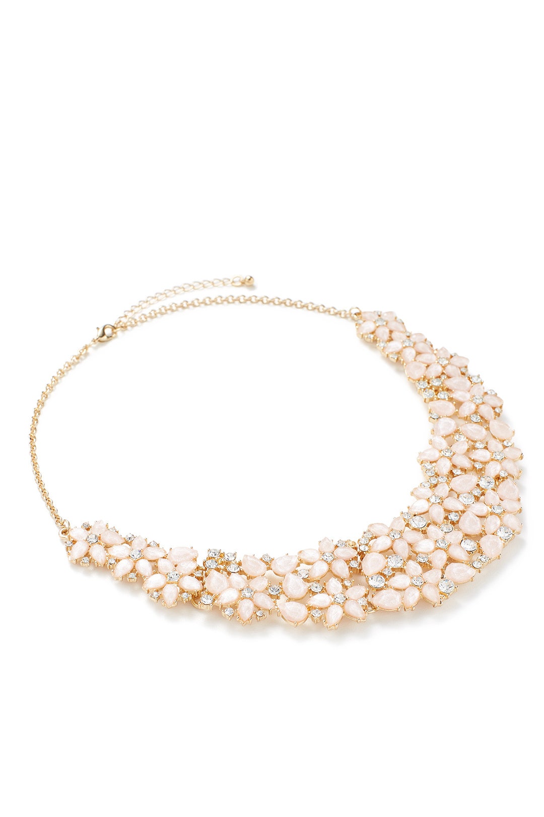 Flower Patch Crystal Necklace by Slate & Willow Accessories 1