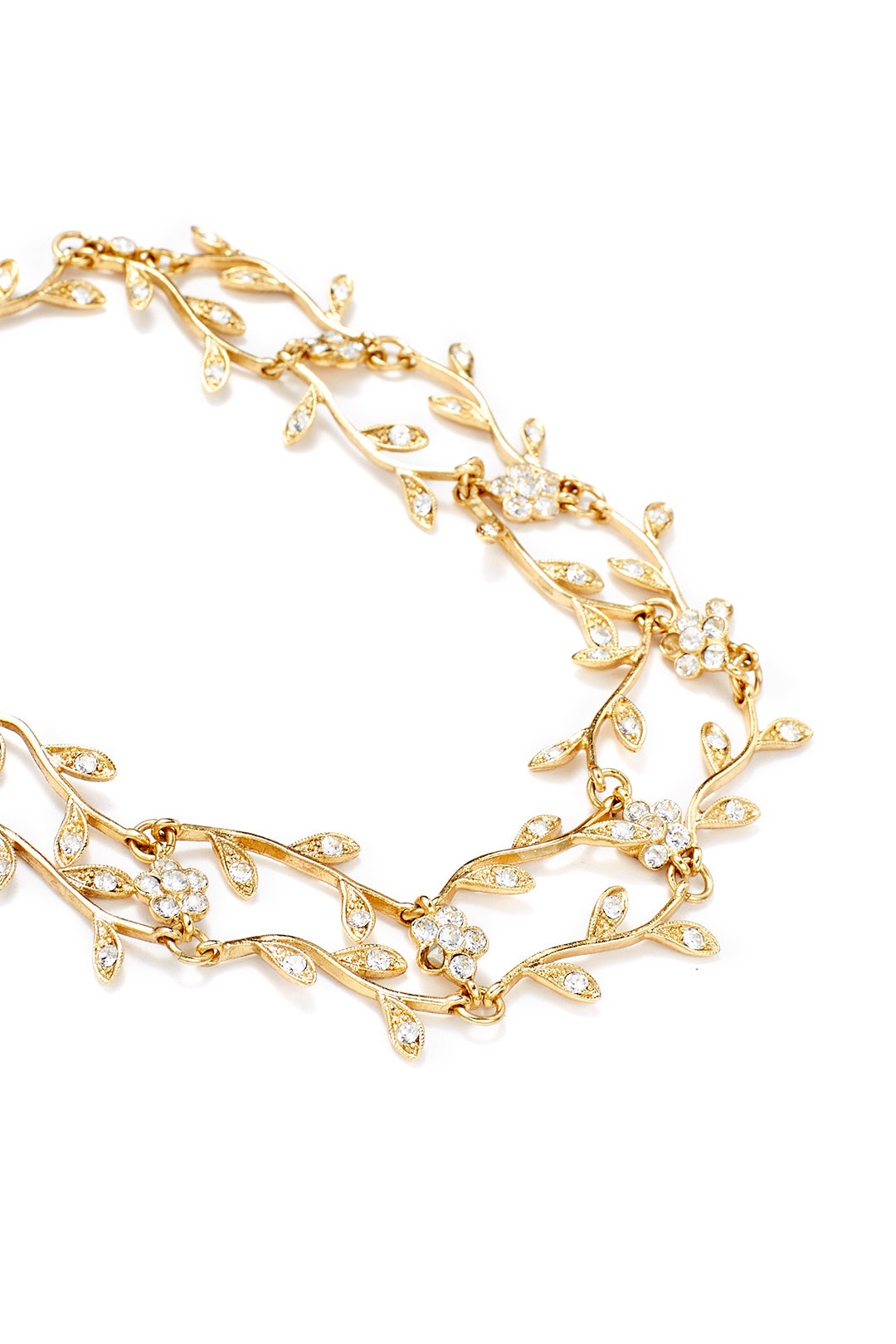 Gold Vine Choker by Ben-Amun 1