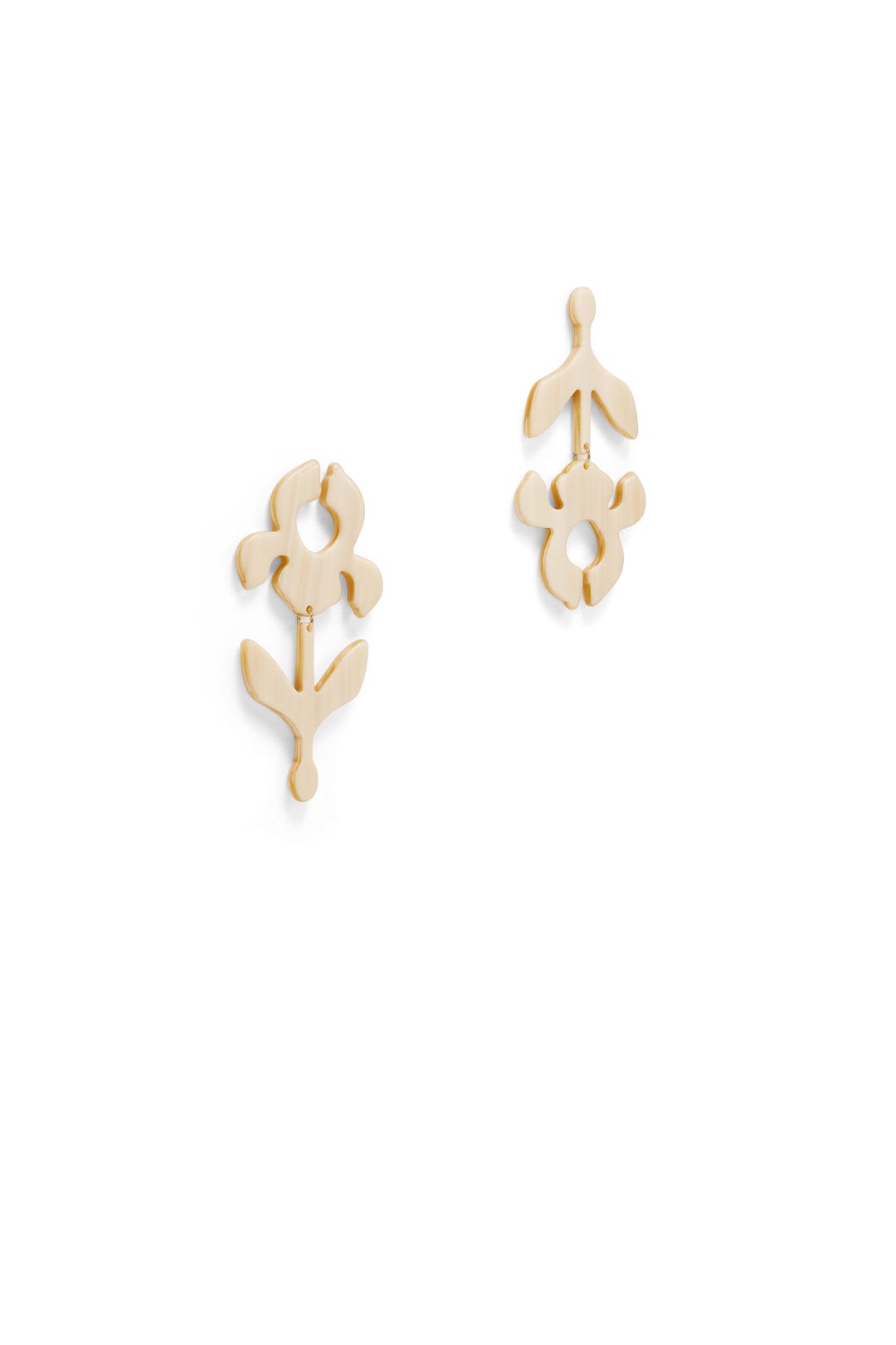 Iris Stem Shadow Earrings by Lele Sadoughi 1